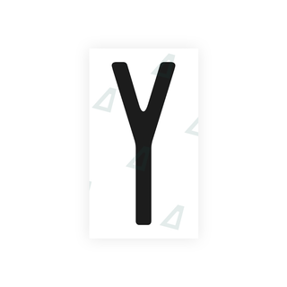 Alite Nanofilm for US (Washington State) license plates - Symbol "Y" - Alite