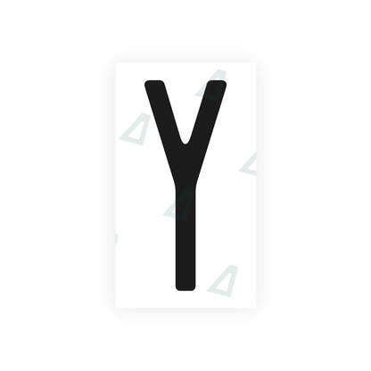 Alite Nanofilm for US (Washington State) license plates - Symbol "Y" - Alite