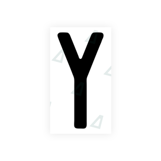 Alite Nanofilm for front Switzerland license plates - Symbol "Y" - Alite