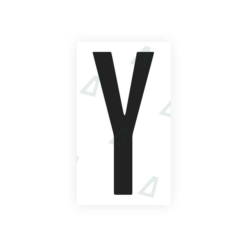 Alite Nanofilm for US (Ohio 2021) license plates - Symbol "Y" - Alite