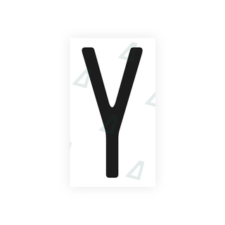 Alite Nanofilm for US (Missouri) license plates - Symbol "Y" - Alite