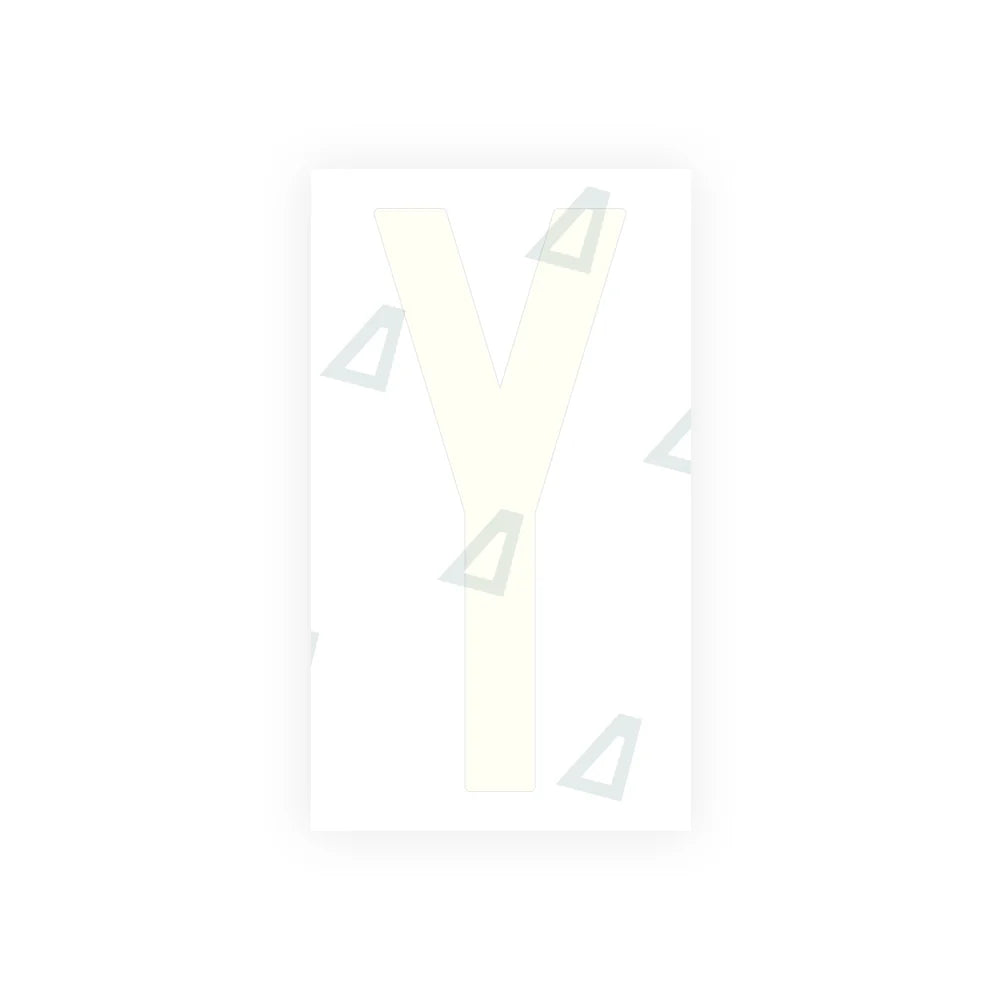 Alite Nanofilm for US (Oklahoma) Moto license plates - Symbol "Y" - Alite