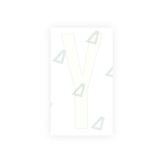 Alite Nanofilm for US (Nevada) Moto license plates - Symbol "Y" - Alite