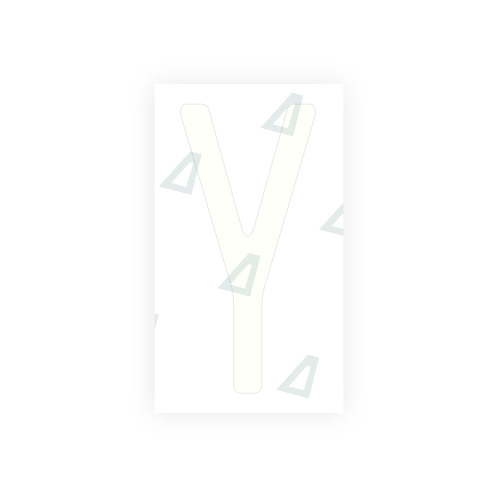 Alite Nanofilm for US (Missouri) license plates - Symbol "Y" - Alite