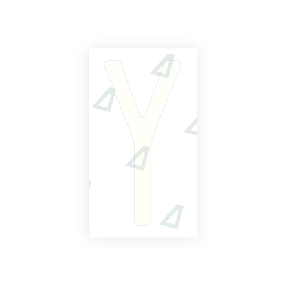 Alite Nanofilm for US (Massachusetts) license plates - Symbol "Y" - Alite