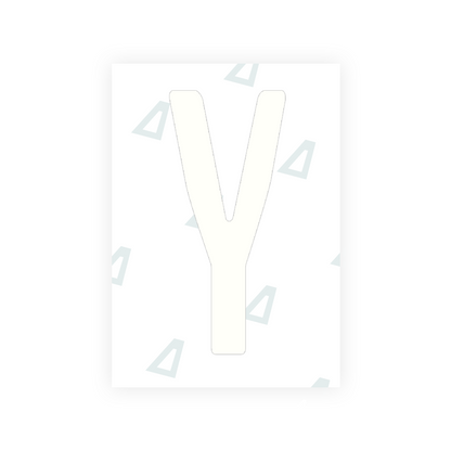 Alite Nanofilm for Guatemala license plates - Symbol "Y" - Alite