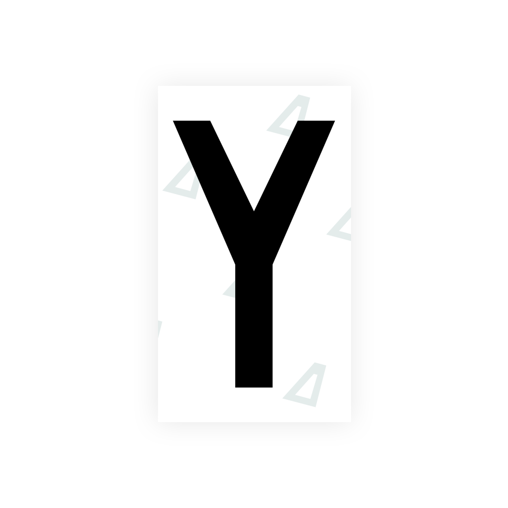 Alite Nanofilm for Greece license plates - Symbol "Y" - Alite