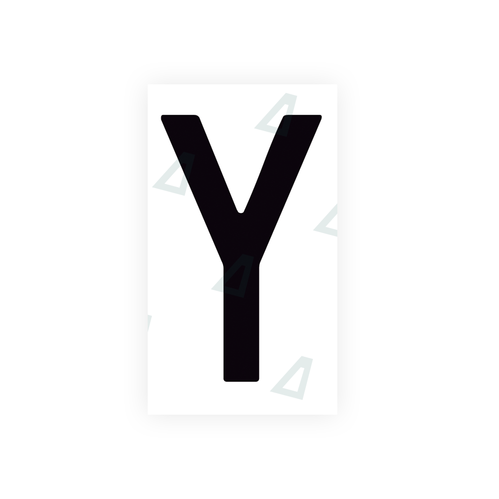 Alite Nanofilm for Spain Flat license plates - Symbol "Y" - Alite