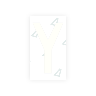 Alite Nanofilm for Greece license plates - Symbol "Y" - Alite