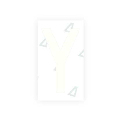 Alite Nanofilm for Greece license plates - Symbol "Y" - Alite
