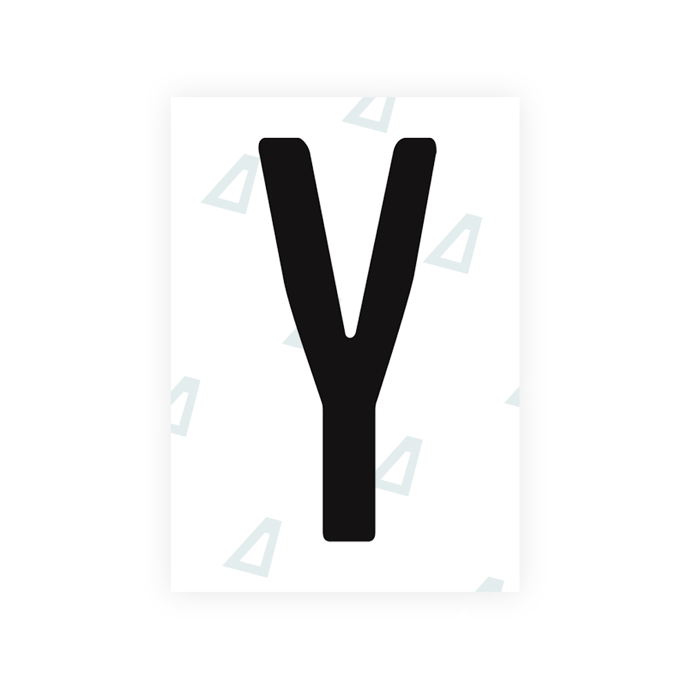 Alite Nanofilm for Guatemala license plates - Symbol "Y" - Alite