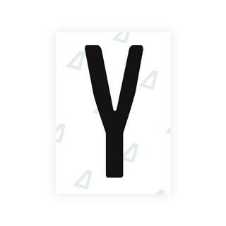 Alite Nanofilm for Guatemala license plates - Symbol "Y" - Alite