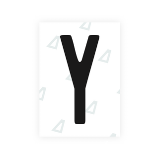 Alite Nanofilm for US (Connecticut 2013) license plates - Symbol "Y" - Alite