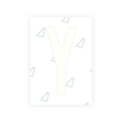 Alite Nanofilm for US (Connecticut 2013) license plates - Symbol "Y" - Alite