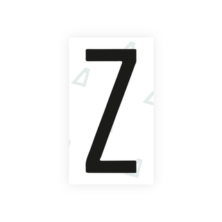Alite Nanofilm for Mexico license plates - Symbol "Z" - Alite