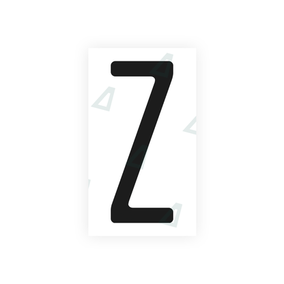 Alite Nanofilm for US (Washington State) license plates - Symbol "Z" - Alite