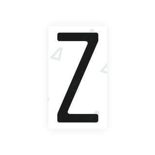 Alite Nanofilm for US (Missouri) license plates - Symbol "Z" - Alite