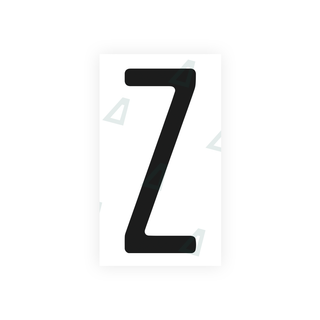 Alite Nanofilm for US (Pennsylvania) license plates - Symbol "Z" - Alite