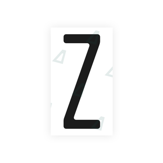 Alite Nanofilm for US (Maryland) license plates - Symbol "Z" - Alite