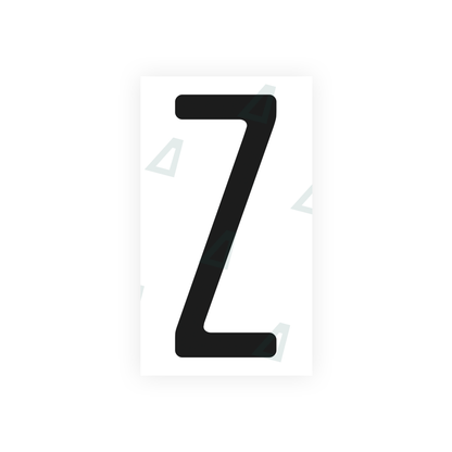 Alite Nanofilm for US (Michigan) license plates - Symbol "Z" - Alite
