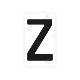 Alite Nanofilm for Uruguay license plates - Symbol "Z" - Alite
