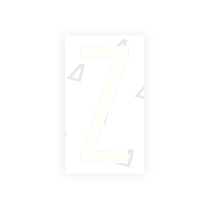 Alite Nanofilm for Mexico license plates - Symbol "Z" - Alite