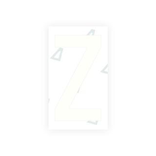 Alite Nanofilm for Czech Republic license plates - Symbol "Z" - Alite