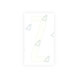 Alite Nanofilm for US (Nevada) Moto license plates - Symbol "Z" - Alite