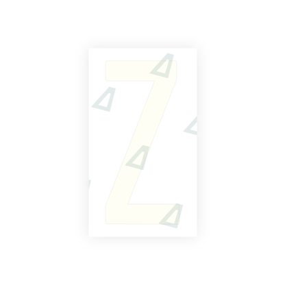 Alite Nanofilm for US (New Jersey) Moto license plates - Symbol "Z" - Alite