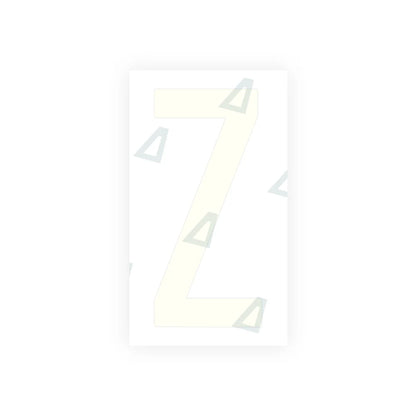 Alite Nanofilm for US (Oklahoma) Moto license plates - Symbol "Z" - Alite