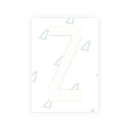 Alite Nanofilm for Guatemala license plates - Symbol "Z" - Alite