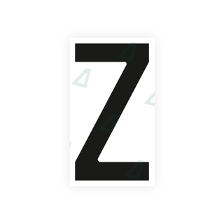 Alite Nanofilm for France license plates - Symbol "Z" - Alite
