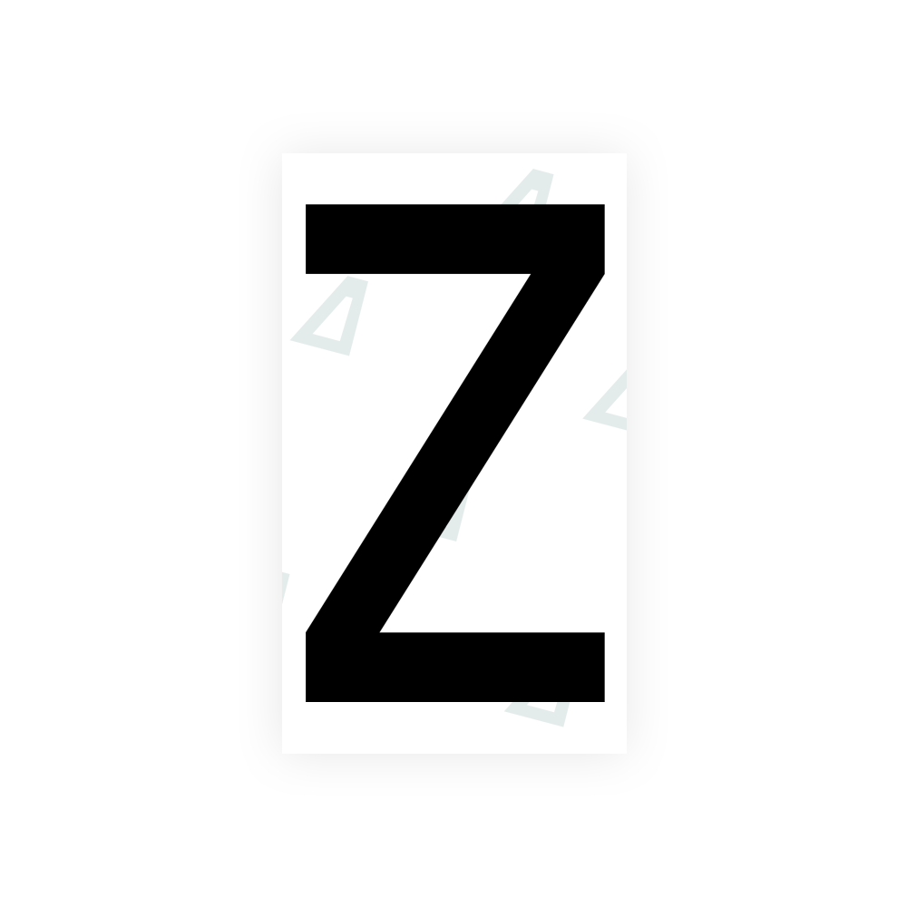 Alite Nanofilm for Greece license plates - Symbol "Z" - Alite
