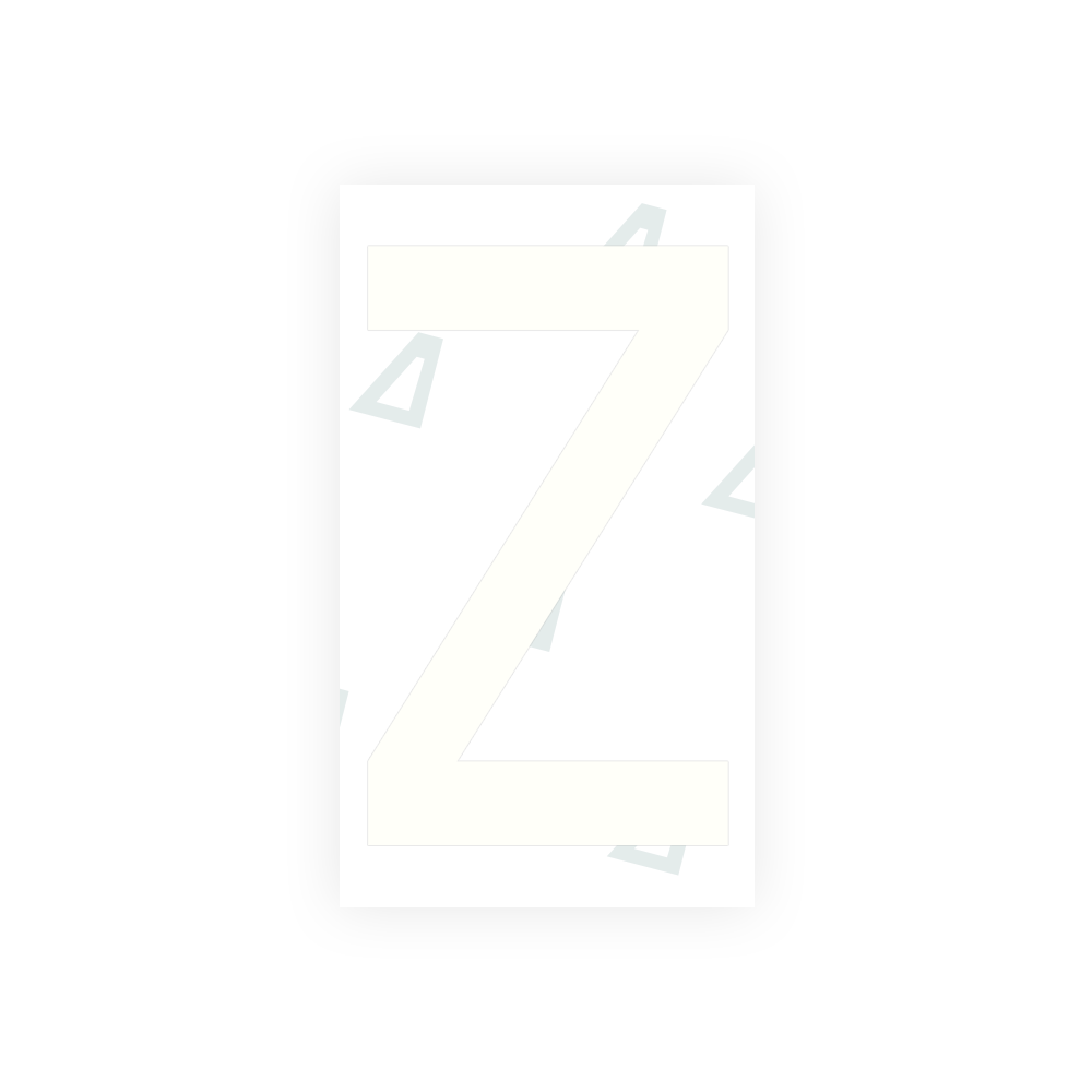 Alite Nanofilm for Greece license plates - Symbol "Z" - Alite