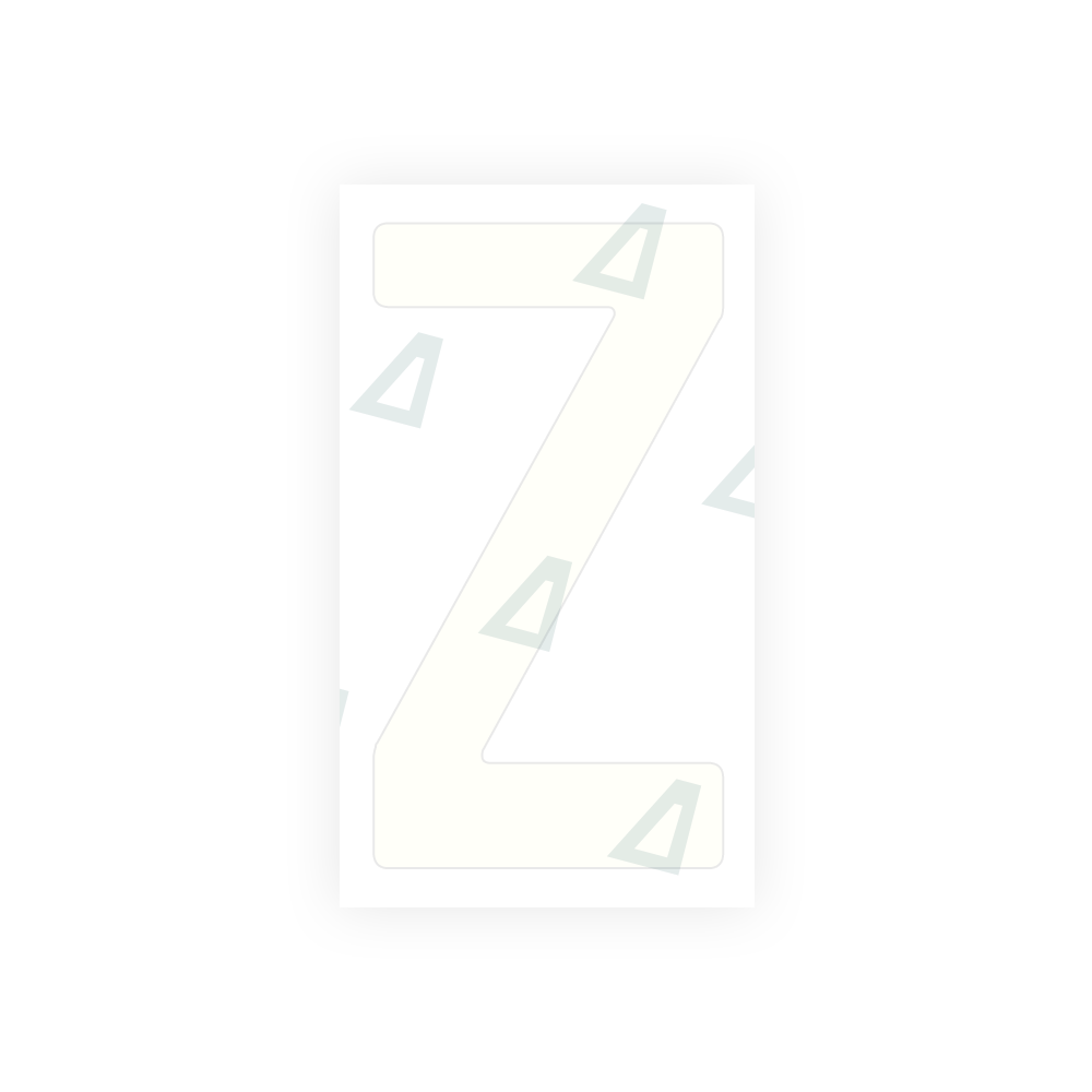 Alite Nanofilm for Germany (standard) license plates - Symbol "Z" - Alite