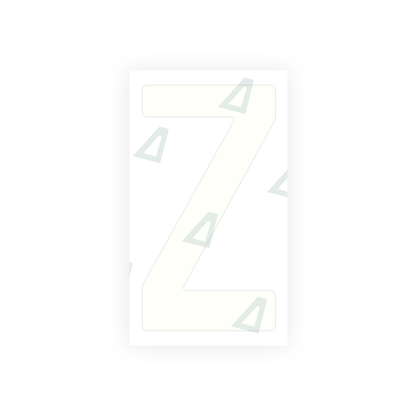 Alite Nanofilm for Germany (standard) license plates - Symbol "Z" - Alite