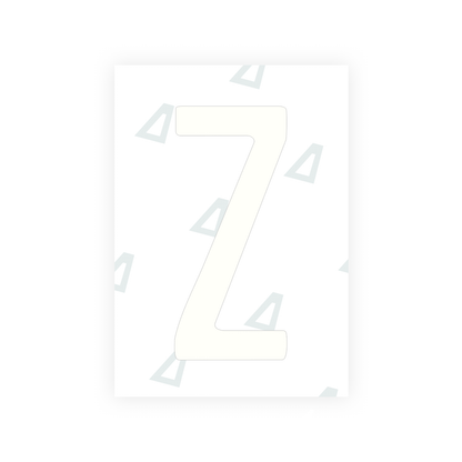 Alite Nanofilm for US (Connecticut 2013) license plates - Symbol "Z" - Alite
