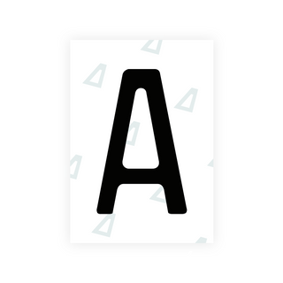 Alite Nanofilm for Chile 2014 license plates - Symbol "A" - Alite