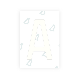 Alite Nanofilm for Chile 2014 license plates - Symbol "A" - Alite