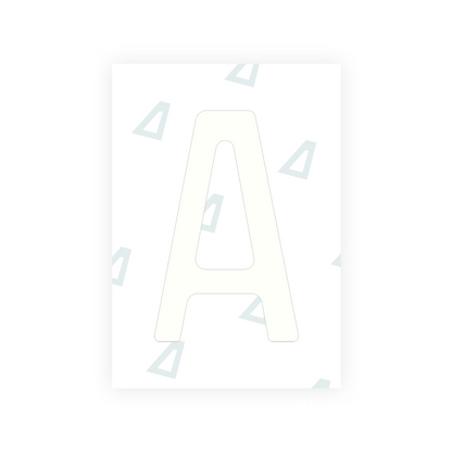 Alite Nanofilm for Chile 2014 license plates - Symbol "A" - Alite