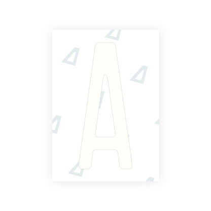Alite Nanofilm for US (Florida 2019) license plates - Symbol "A" - Alite