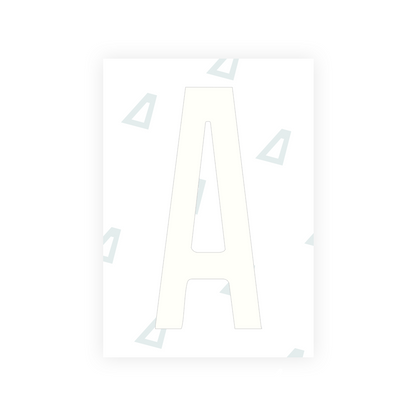 Alite Nanofilm for US (Arizona 2008) license plates - Symbol "A" - Alite