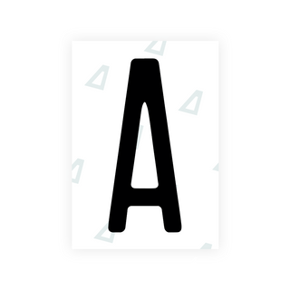 Alite Nanofilm for US (Florida 2019) license plates - Symbol "A" - Alite