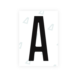 Alite Nanofilm for US (Arizona 2008) license plates - Symbol "A" - Alite