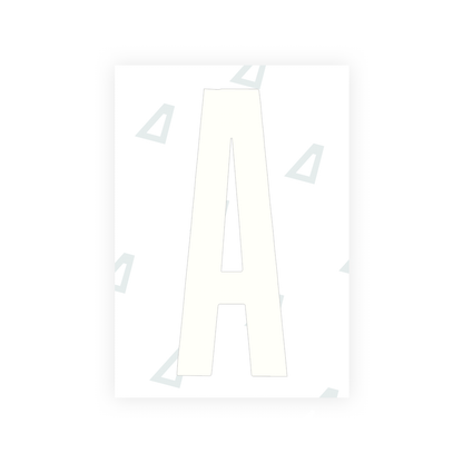 Alite Nanofilm for US (Texas) license plates - Symbol "A" - Alite