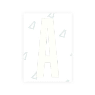 Alite Nanofilm for US (Nevada) Moto license plates - Symbol "A" - Alite