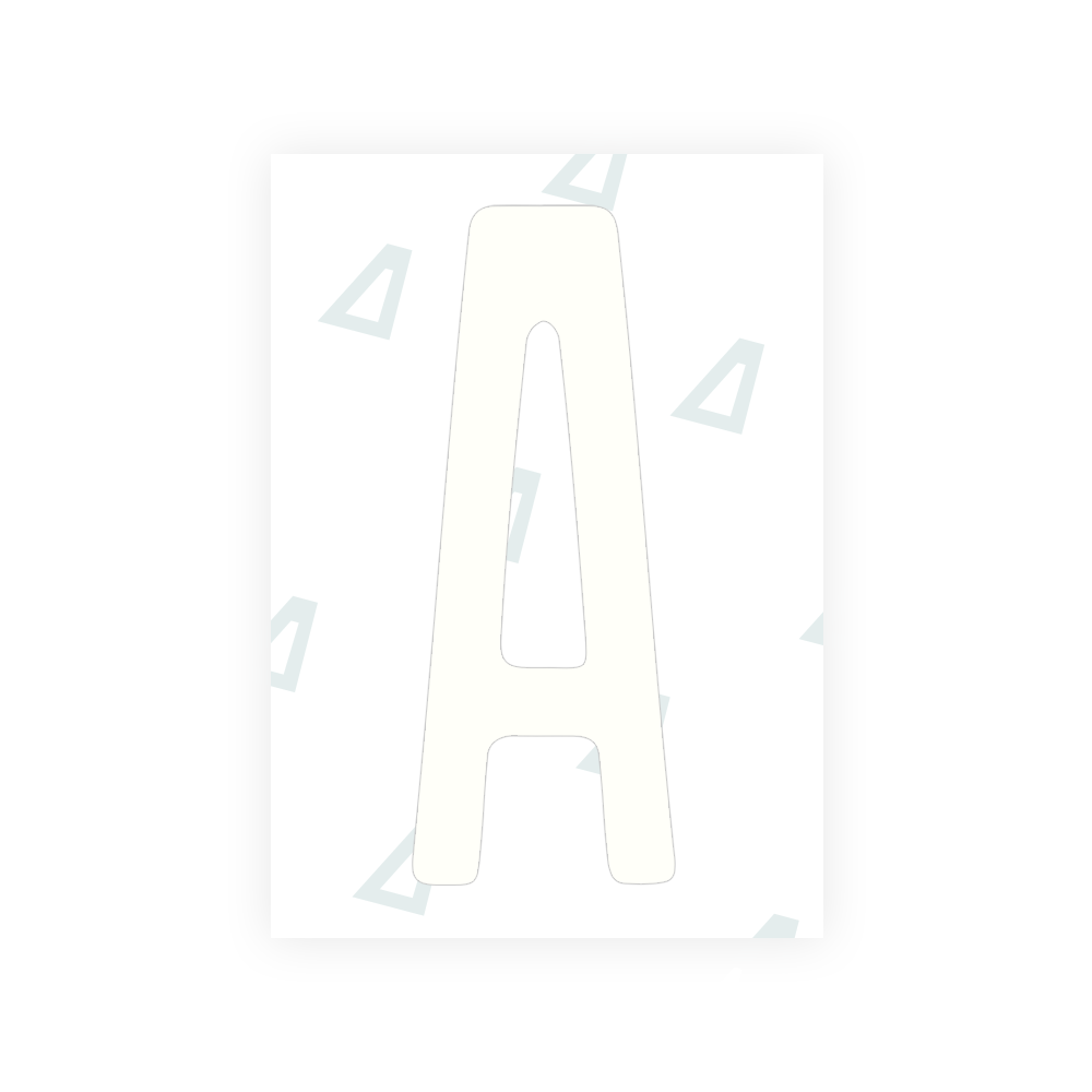 Alite Nanofilm for US (Illinois 2006 - Round) license plates - Symbol "A" - Alite