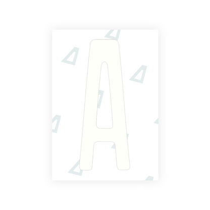 Alite Nanofilm for US (Illinois 2006 - Round) license plates - Symbol "A" - Alite
