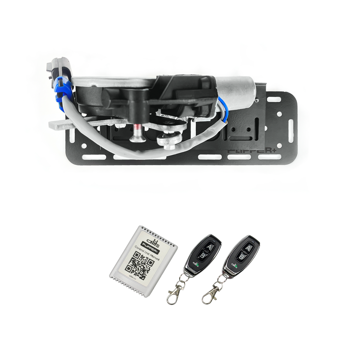 Alite Flipper™ Folding frame for front license plate (hard traction) - Alite