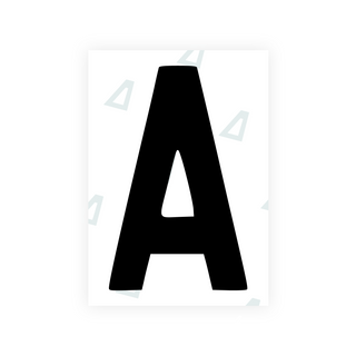 Alite Nanofilm for AUS (Queensland) license plates - Symbol "A" - Alite